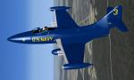 FSX Grumman F9F-5 Blue Angels Textures